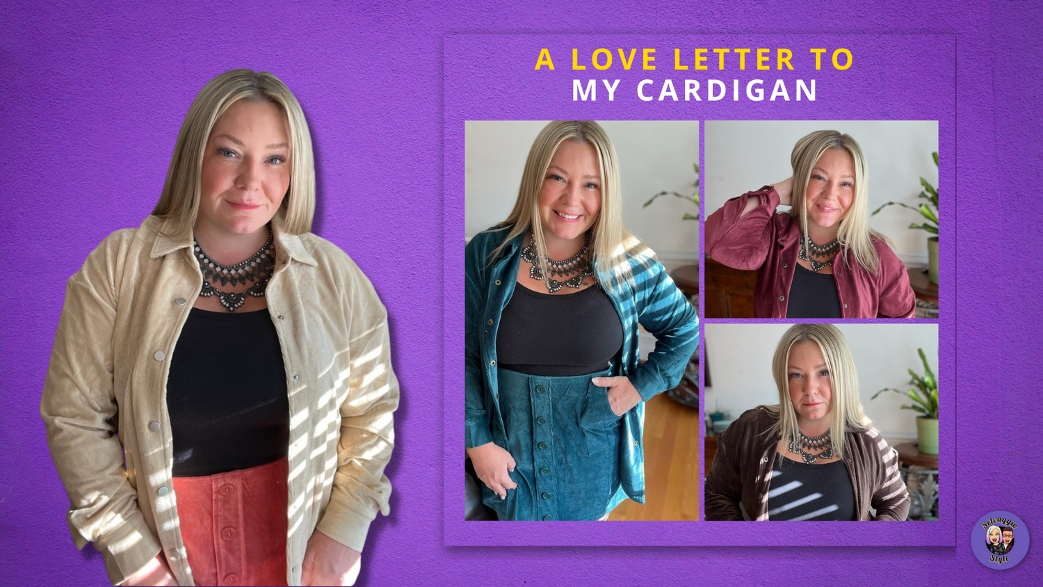 Rocking Rebel in Corduroy: A Love Letter to My Cardigan