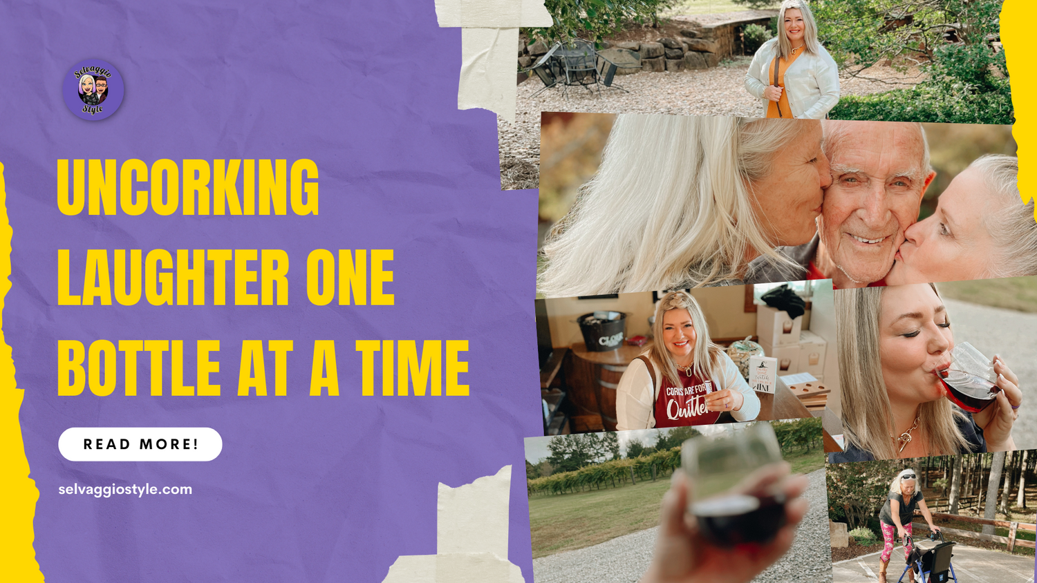 Wine, Walkers and Witty Mishaps: Uncorking Laughter One Bottle at a Time