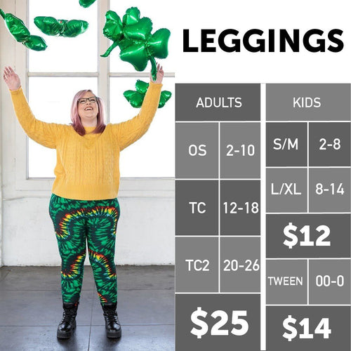 LuLaRoe Shamrock Leggings