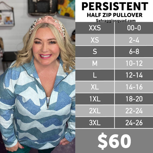 LuLaRoe Persistent Size Chart