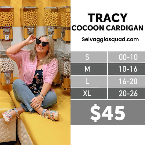 LuLaRoe Tracy Size Chart