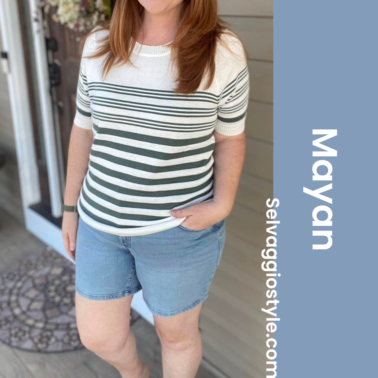 Relaxed Denim Shorts