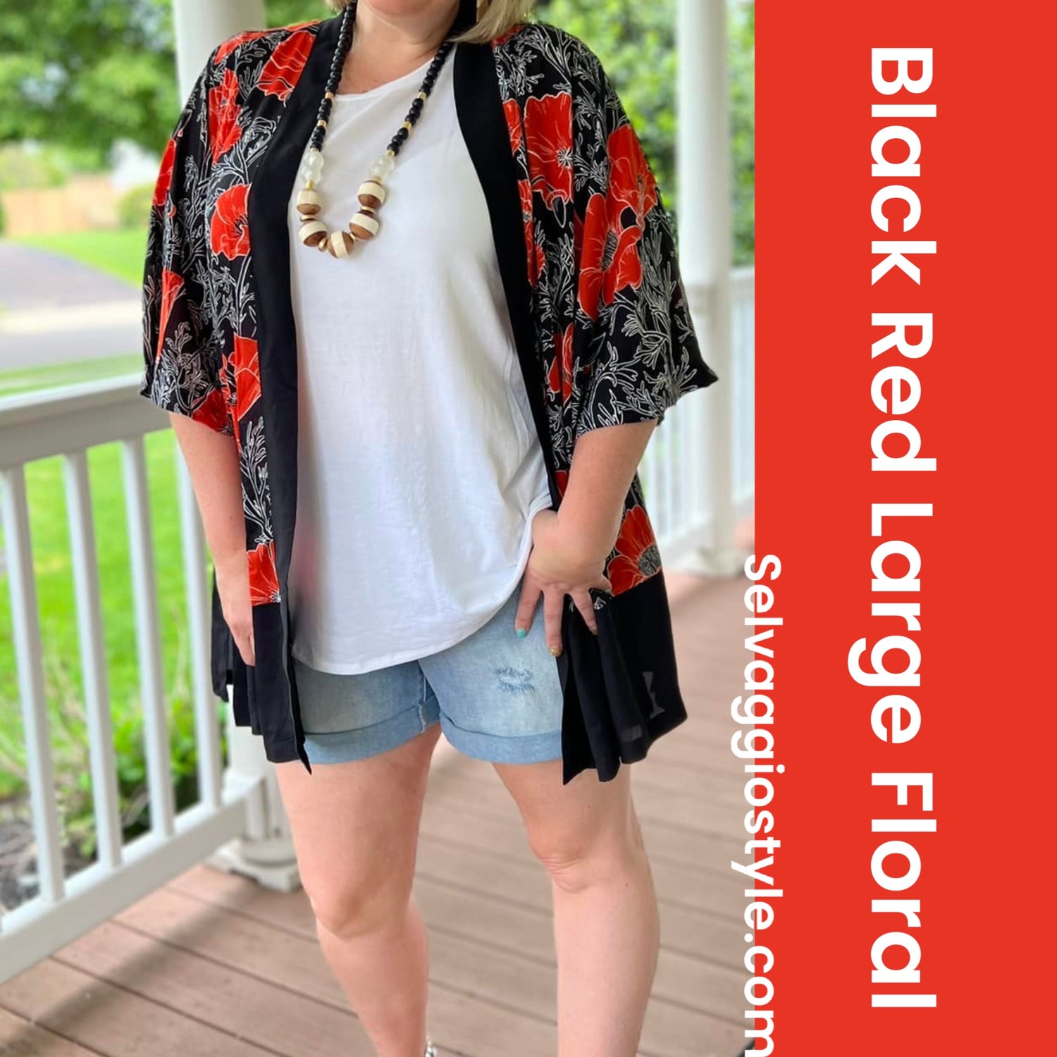 Aurora Bell Sleeve Kimono