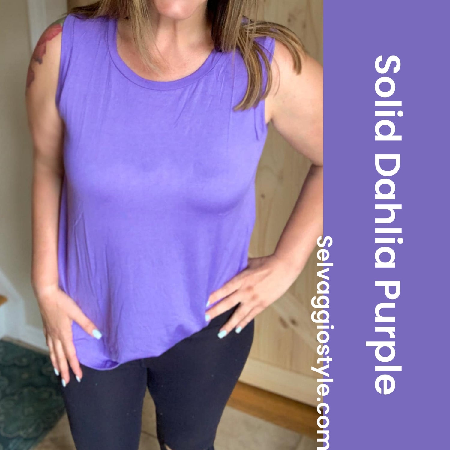 Cocoa Sleeveless Top