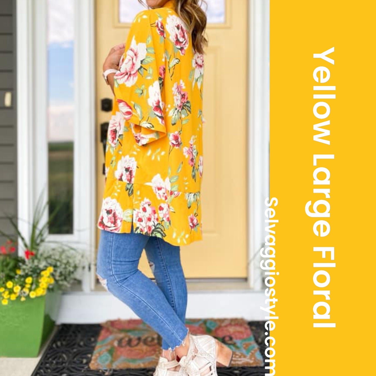 Aurora Bell Sleeve Kimono