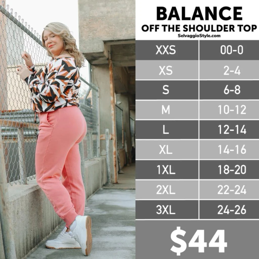 Balance Off the Shoulder Top