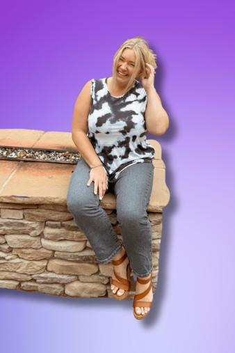 Cocoa Sleeveless Top