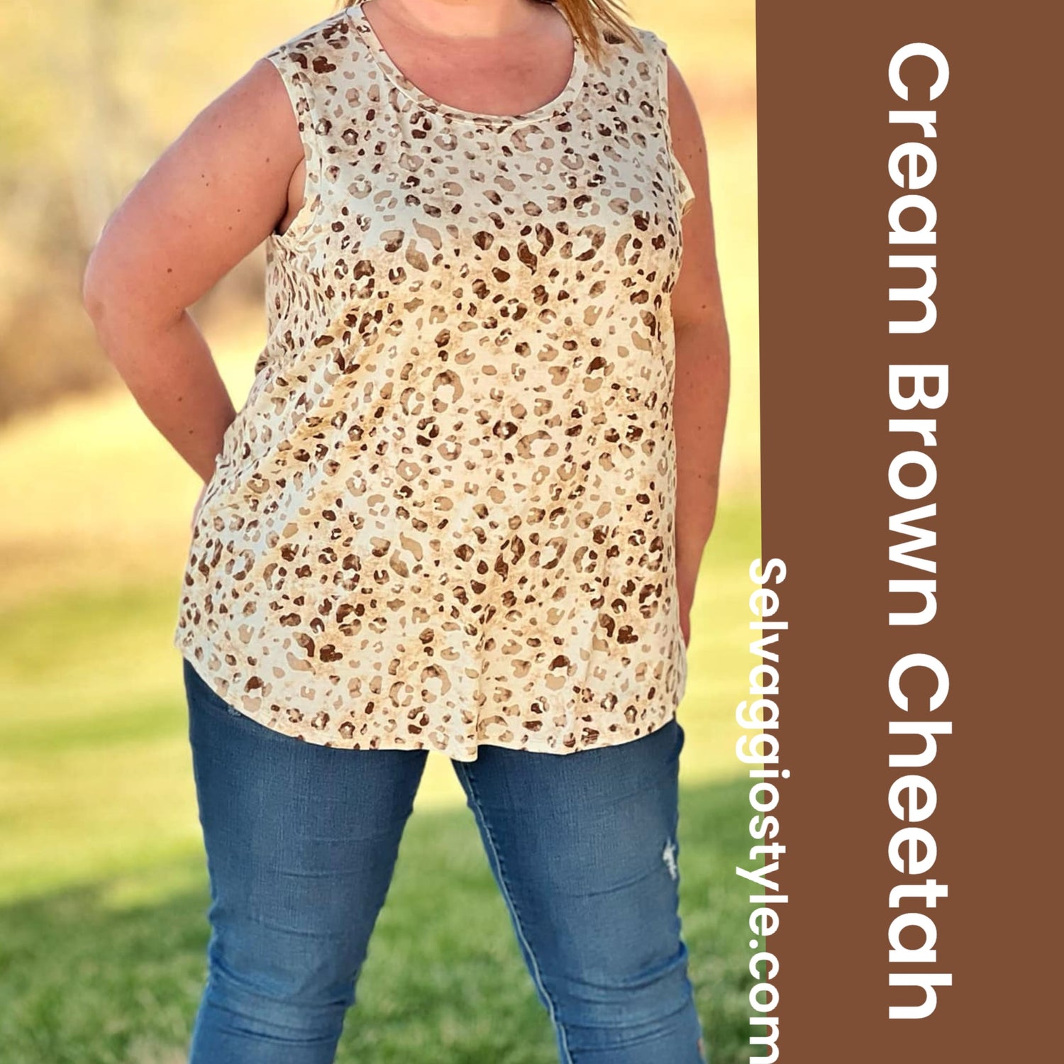 Cocoa Sleeveless Top