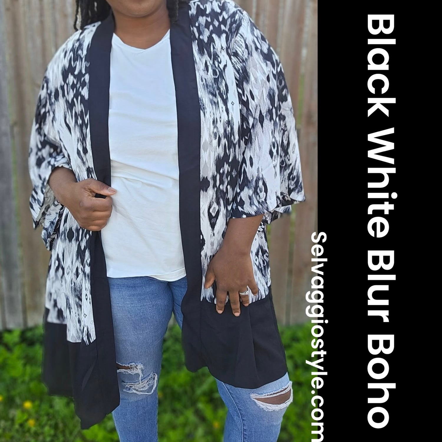 Aurora Bell Sleeve Kimono