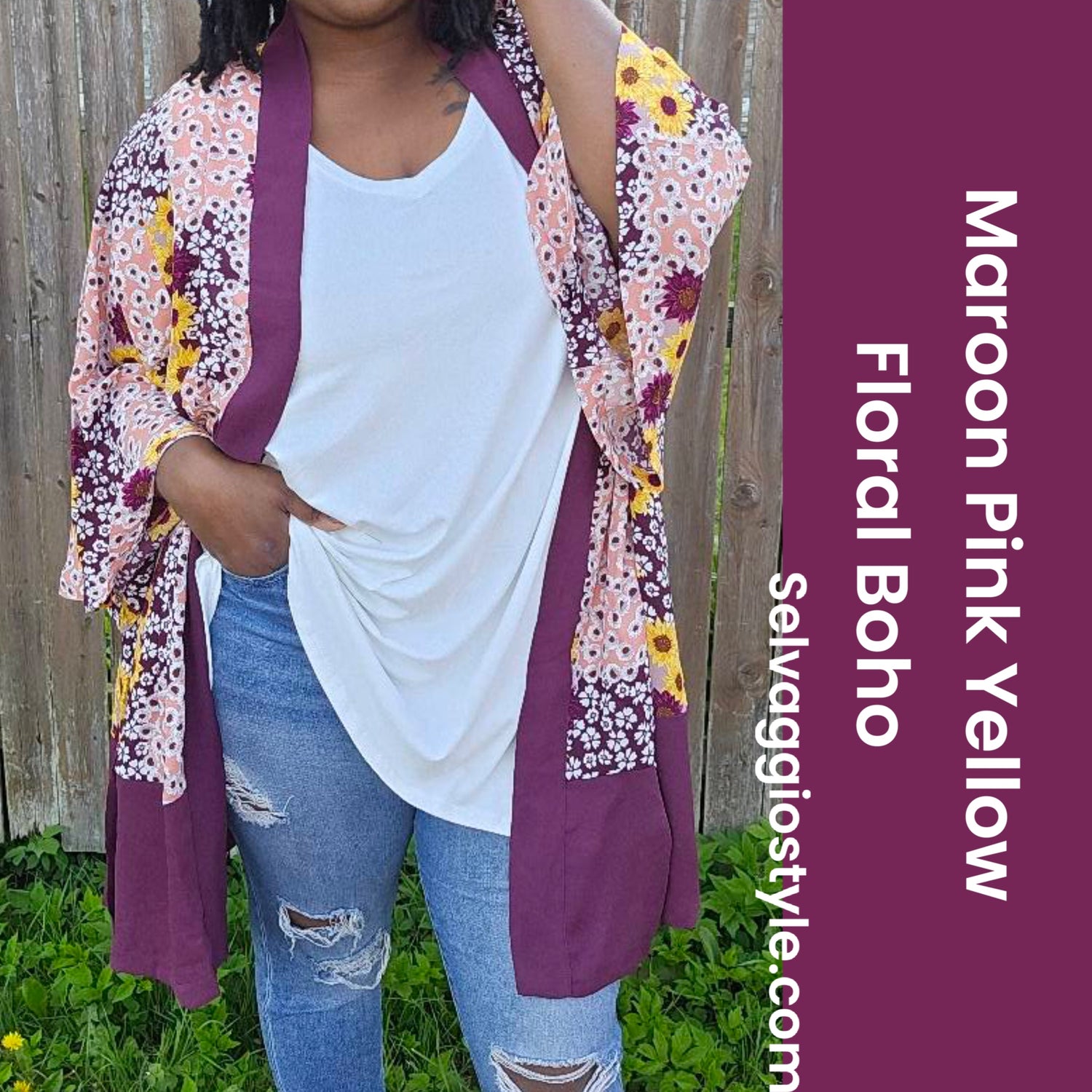 Aurora Bell Sleeve Kimono