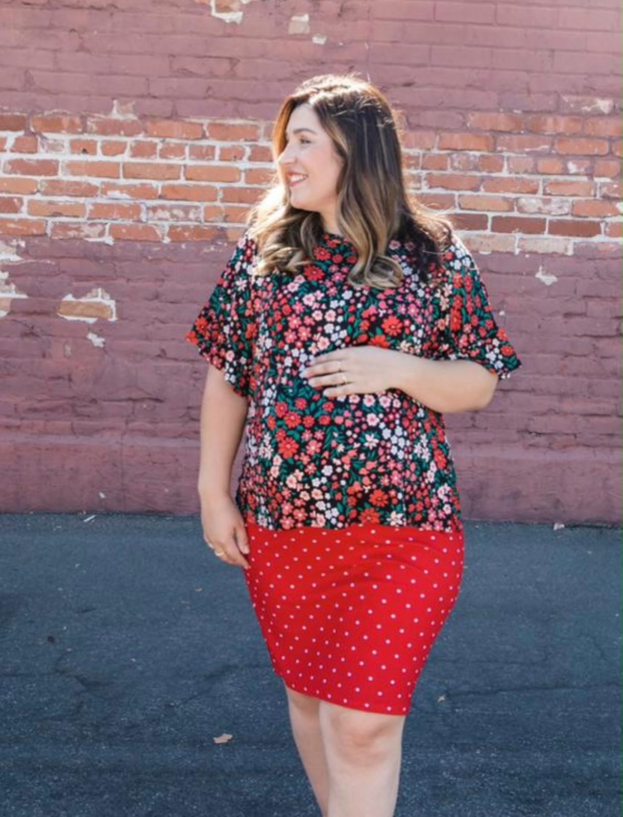 Dahl Crop Top - Dolman Sleeve Ruffled Top (XXS-3XL)