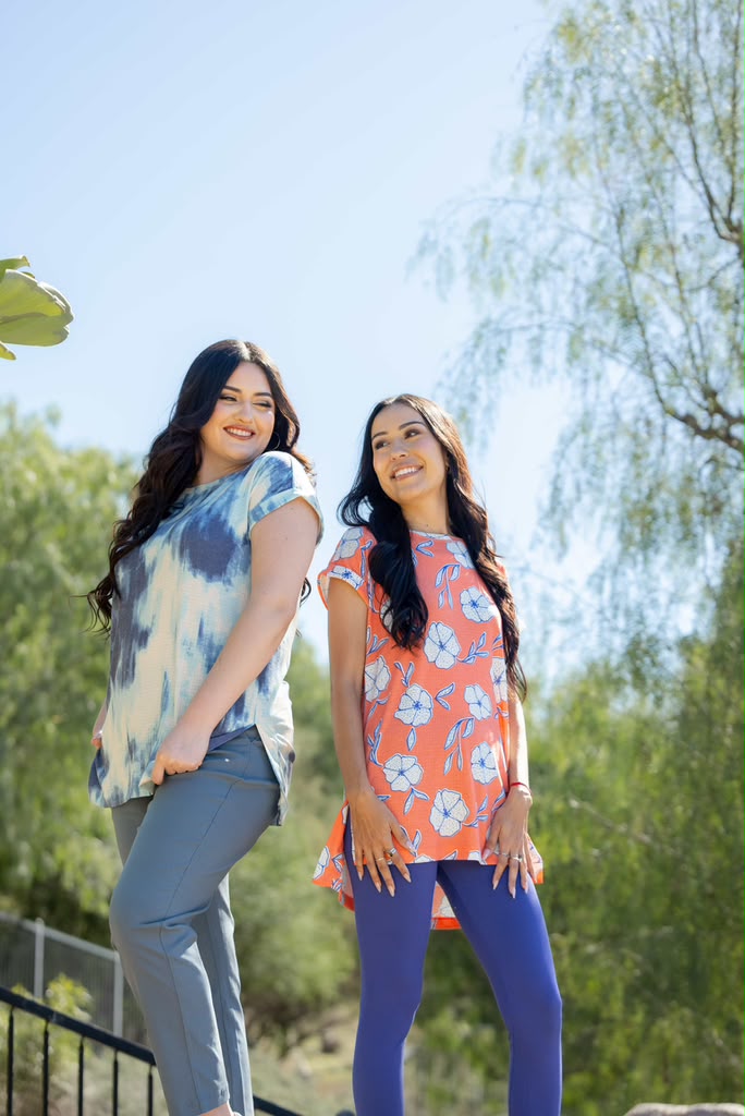 LuLaRoe Leah Tunic - Drop Shoulder Top with Side Slits (Sizes XXS-3XL)