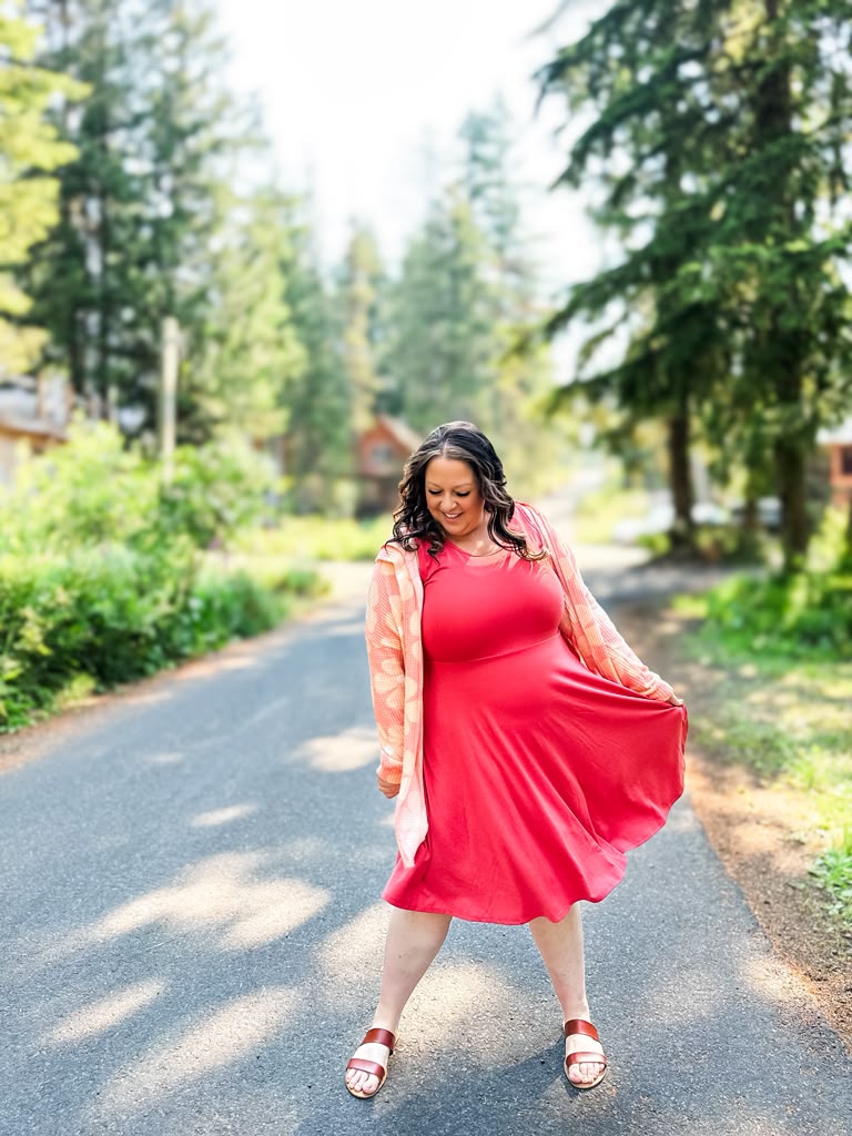 LuLaRoe Nicki A-Line Dress - Scoop Neck Sleeveless (Sizes S-3XL)