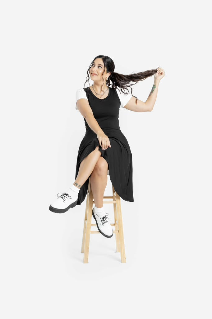 LuLaRoe Nicki A-Line Dress - Scoop Neck Sleeveless (Sizes S-3XL)