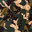 Green Tan Floral Camo