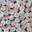 Navy Pink White Floral