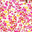 Cream Fuchsia Brown Terrazzo