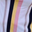 White Pink Yellow Vertical Stripe