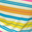 Yellow Teal Pink Stripe