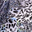 Purple Blue Black Warp Animal Print