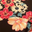 Black Pink Peach Floral