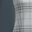 White Blue Plaid / Solid Stormy Weather Blue Grey