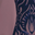 Blue Mauve Boho Tapestry / Solid Lilas Pink