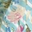 Sea Green Striped Floral
