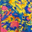Multi Color Abstract Floral