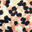 Tan Black Brush Cheetah Print