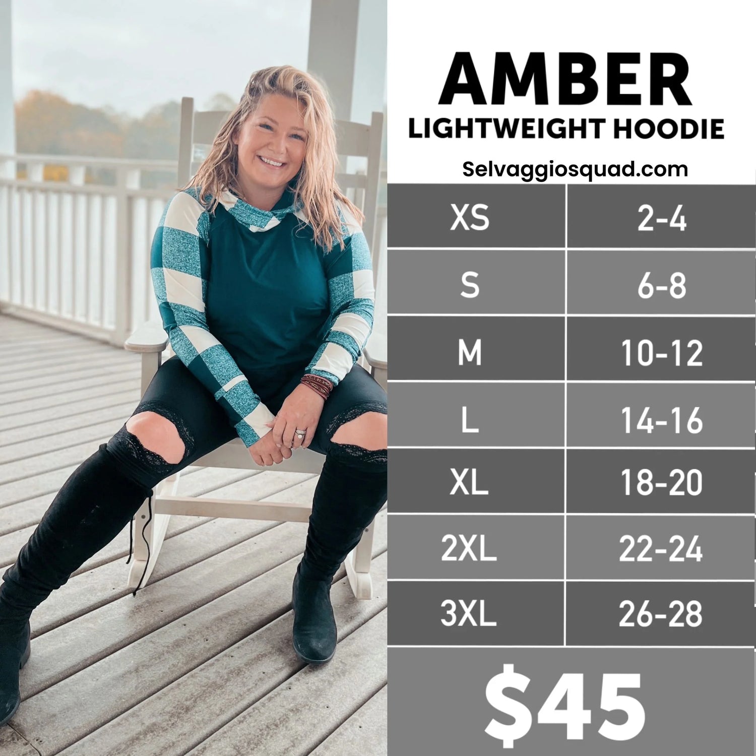 Amber Lightweight Hoodie