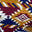 Red Gold Blue Aztec