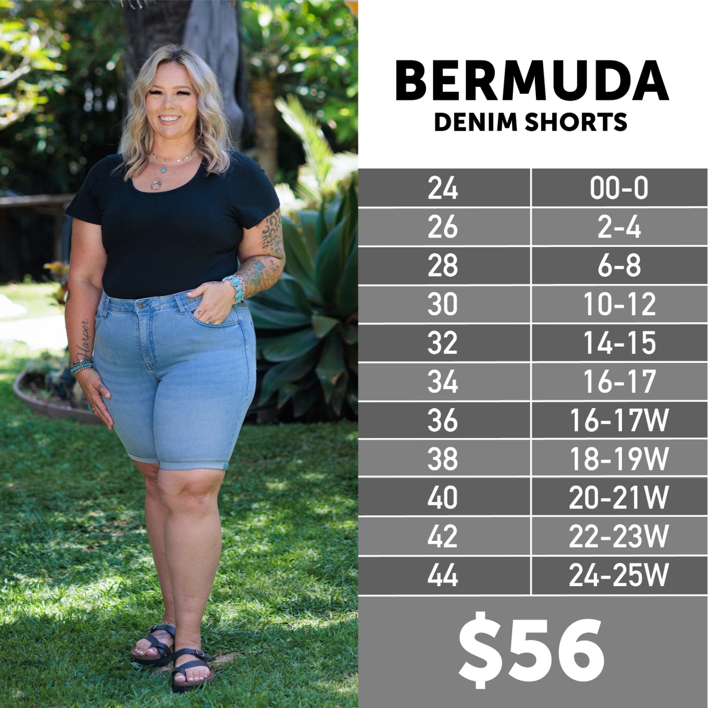 Bermuda Denim Short