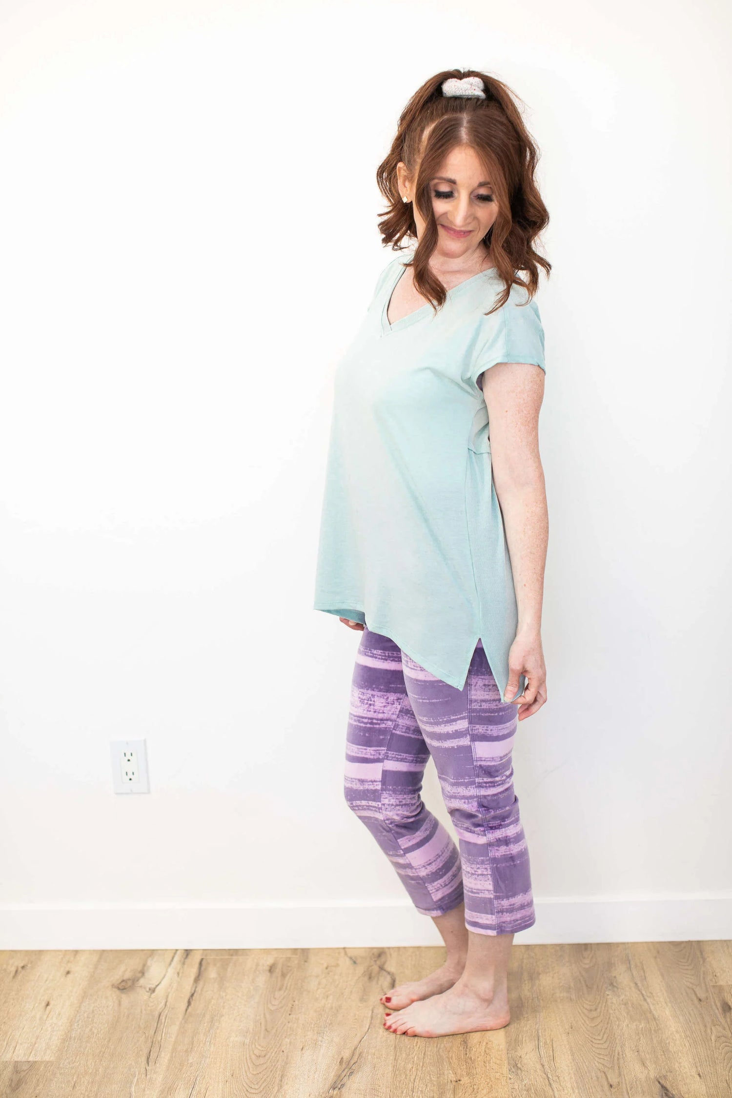 LuLaRoe Cozy Gabby Tee - Crossover V-Neck Dolman Sleeve (Sizes XXS-3X)