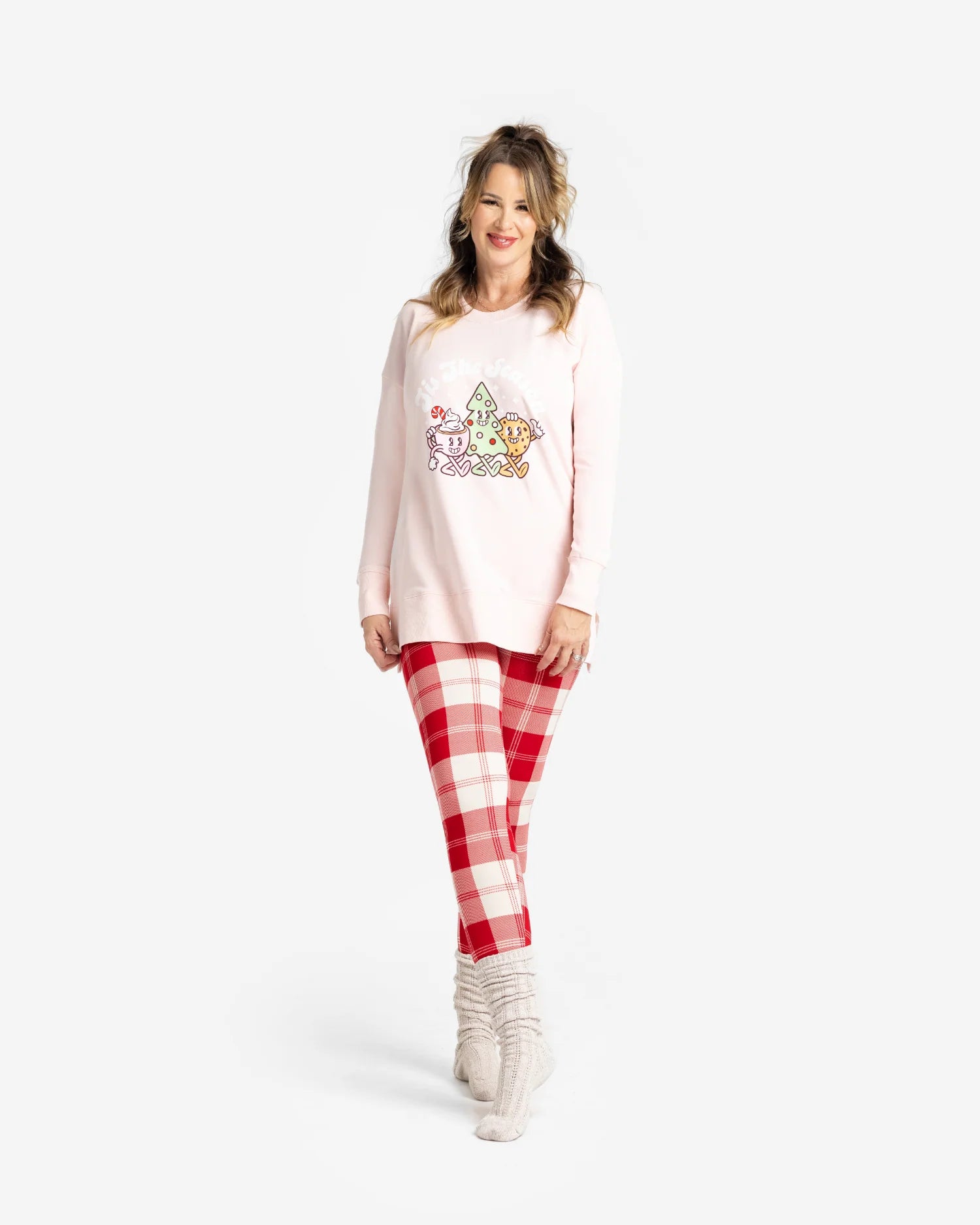 LuLaRoe Holiday 2025 Hannah Crewneck Sweater - Cozy Seasonal Style (Sizes S-M)