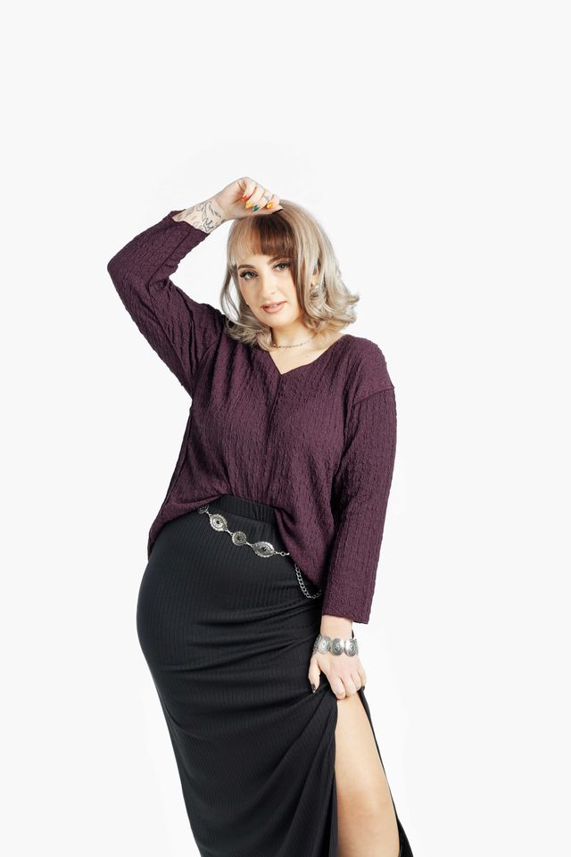 LuLaRoe Jolene V-Neck Tunic - Cozy Drop Shoulder Style (Sizes XXS-3XL)