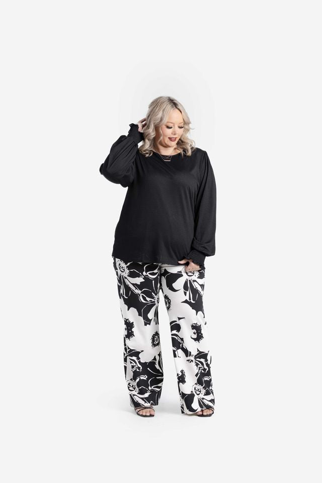 LuLaRoe Josey Smocked Cuff Blouse - Shirred Shoulder Fall Style (Sizes XXS-3XL)