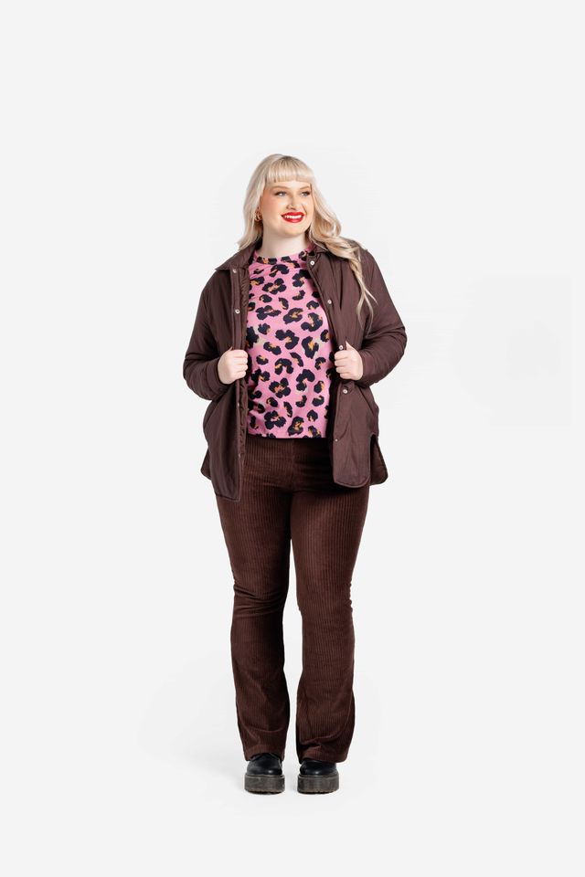 LuLaRoe Kara Padded Shacket - Snap Front Drop Shoulder (Sizes XS-3XL)