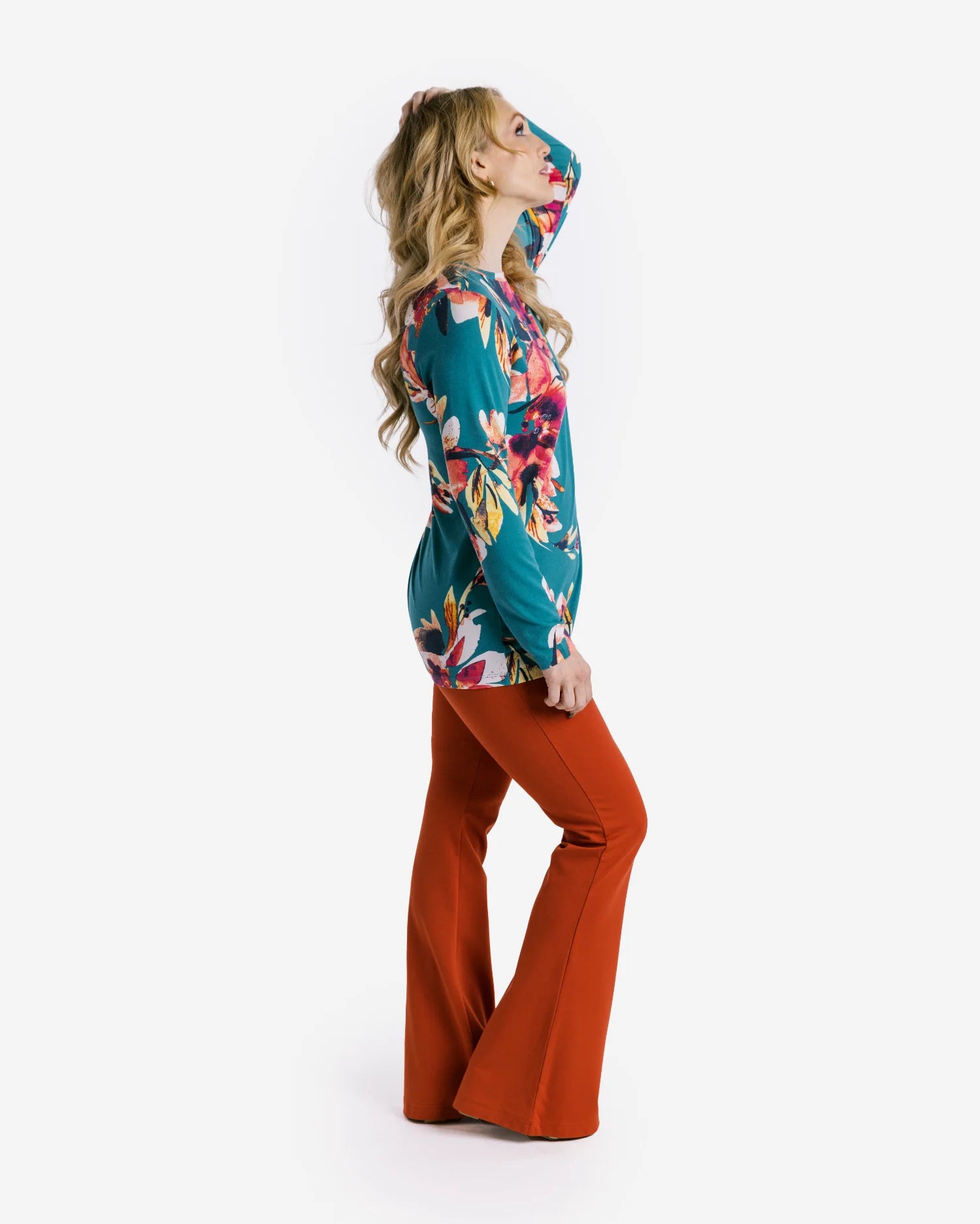 LuLaRoe Kylie Pull-On Flare Pant - Elastic Waist Fitted Silhouette (Sizes XS-XL)