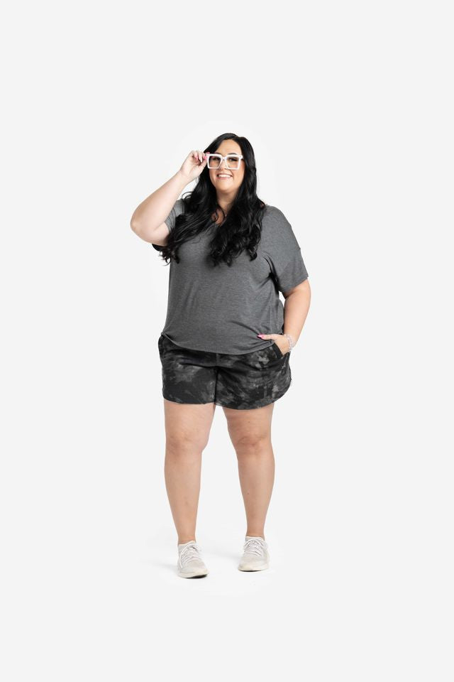 LuLaRoe Lisa Top - V-Neck Drop Shoulder Short Sleeve (Sizes S-3XL)