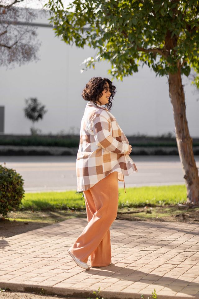 LuLaRoe Myra Shirt Jacket - Classic Collar Chest Pockets (Sizes M-L)