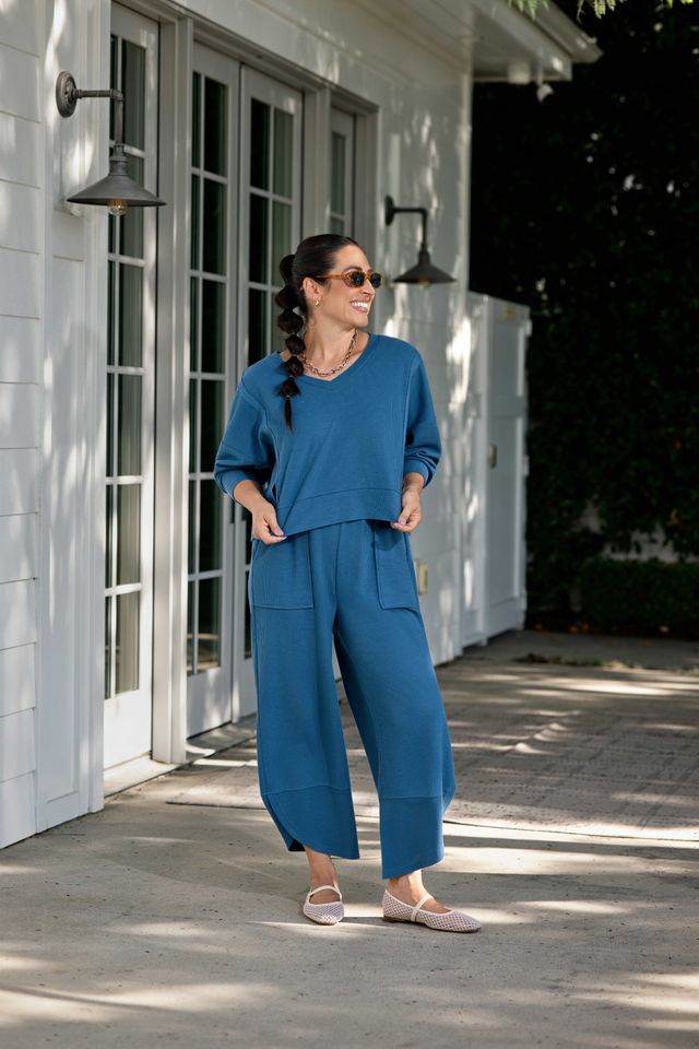 LuLaRoe Jordyn V-Neck Thermal - Cozy Lounge Set Top (Sizes XS-2XL)