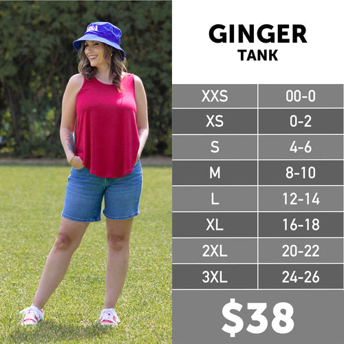 LuLaRoe Ginger Tank Selvaggio Style