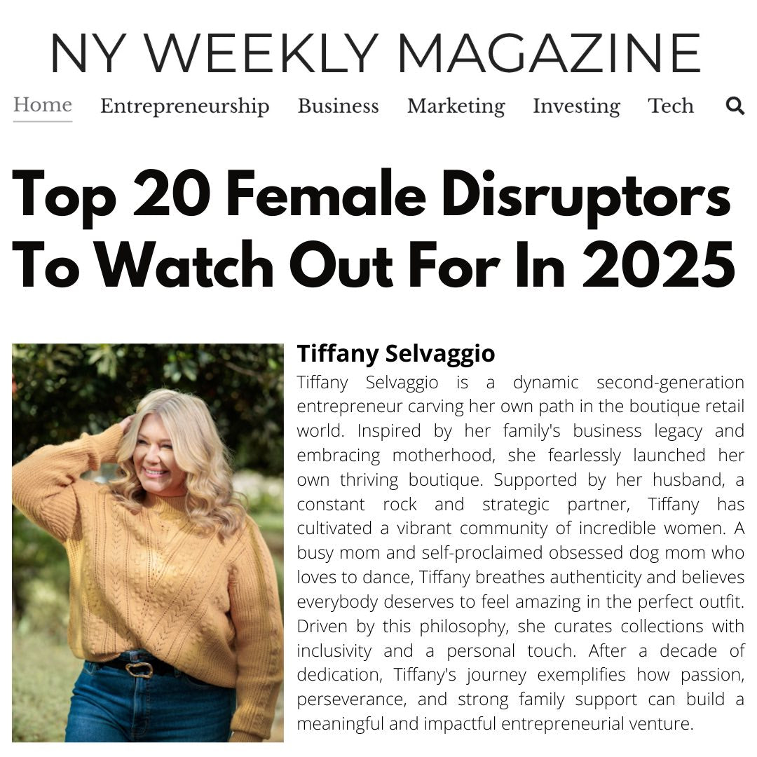Top 20 Female Disruptors to watch out for in 2025