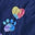 Hearts & Paws Tie Dye