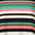 Black Coral Turquoise Stripe