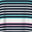 Navy White Pink Turquoise Stripe