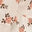 Cream Peach Floral