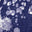 Blue Bleach Splatter