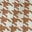 Tan Cream Houndstooth